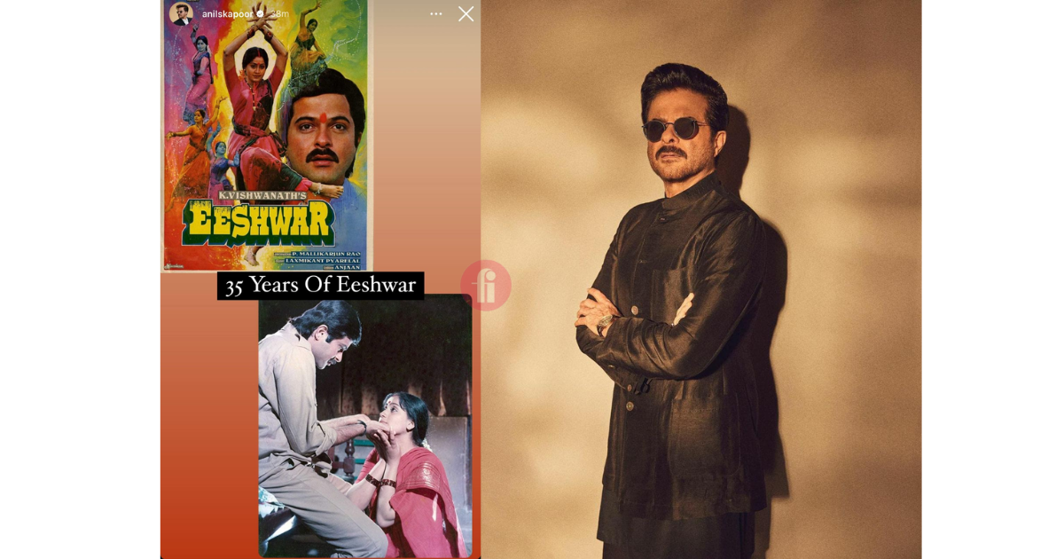 Cinema icon Anil Kapoor celebrates 35 years of his iconic film ‘Eeshwar’, shares pictures!